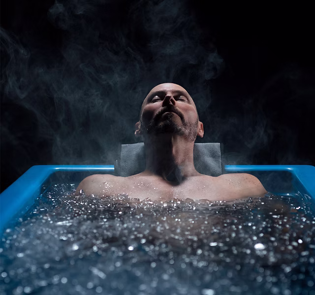ice bath therapy
